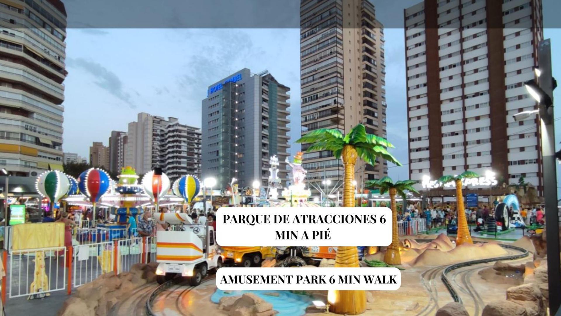 Apartamento Balcon De La Luna Benidorm Eksteriør billede